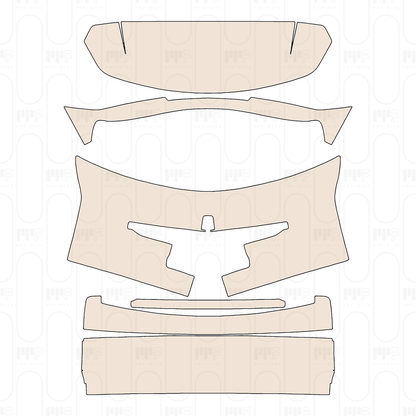 Trunk Lid suitable for European regulatory license trim