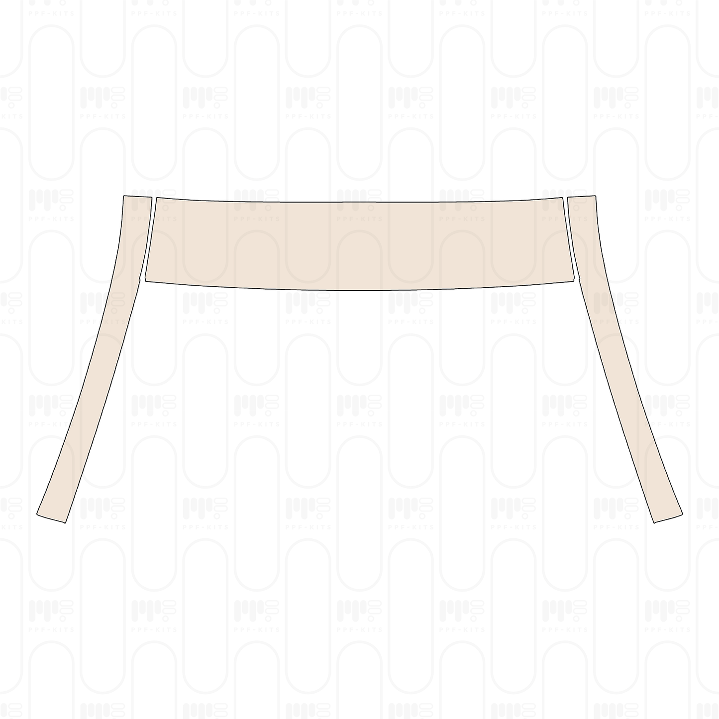 A-Pillar+Roof (front) without sunroof