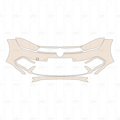 Bumper+Headlamp with 2 PDC (Parking Sensors)