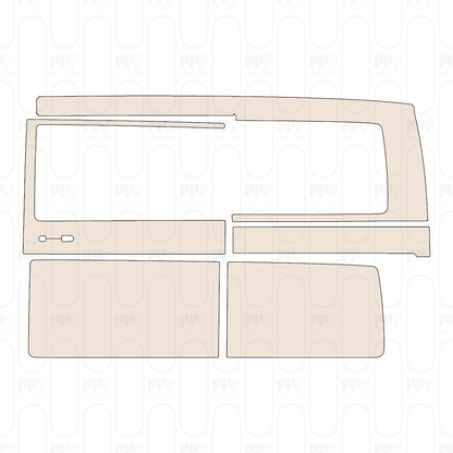 (left) Door+Rear Fender+Side Skirt