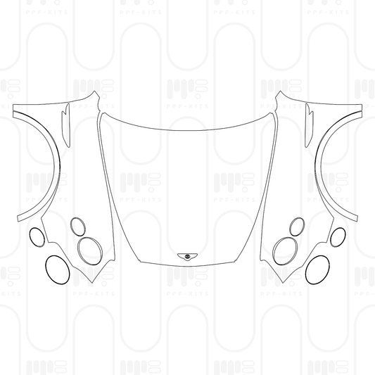 Pre-Cut PPF Bentley Bentayga Standard Wheelbase Speed 2025