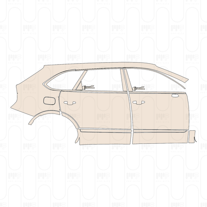 PPF prédécoupé Bentley Bentayga Extended Wheelbase Base 2025