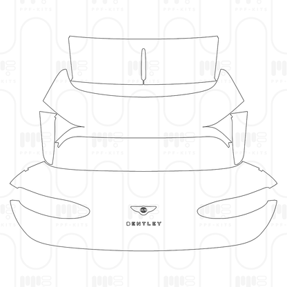 Pre-Cut PPF Bentley Bentayga Extended Wheelbase Base 2025