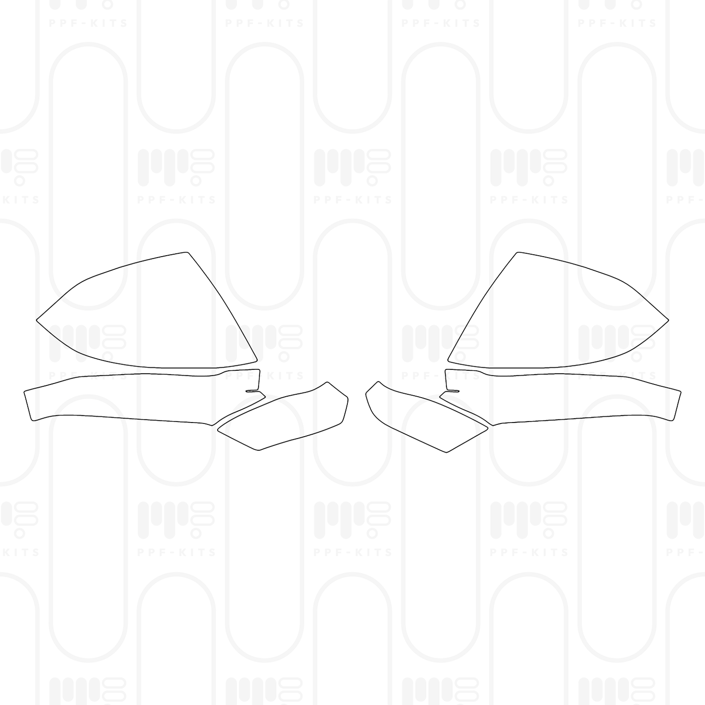 Pre-Cut PPF Bentley Bentayga Extended Wheelbase Base 2025