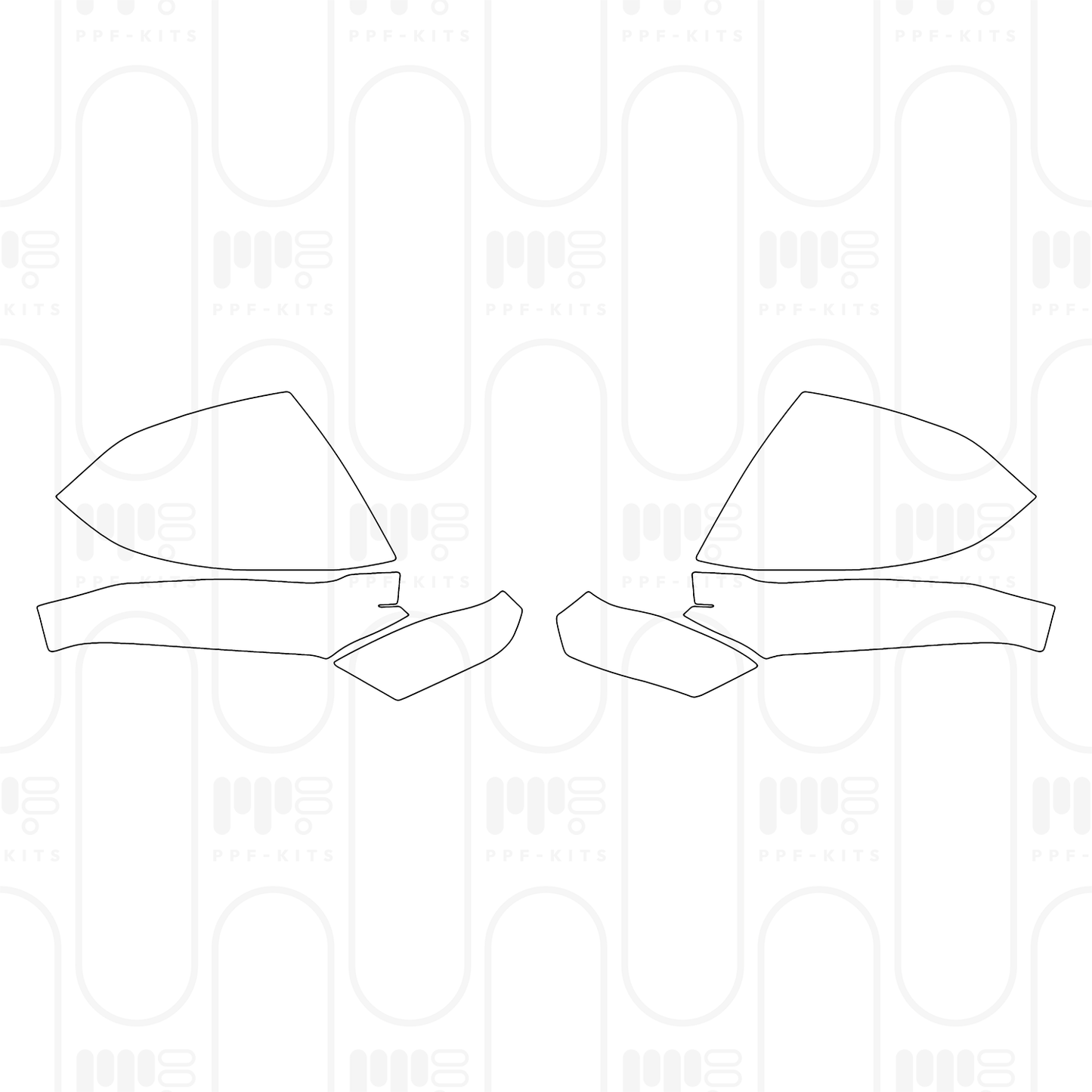 Pre-Cut PPF Bentley Bentayga Extended Wheelbase Base 2025