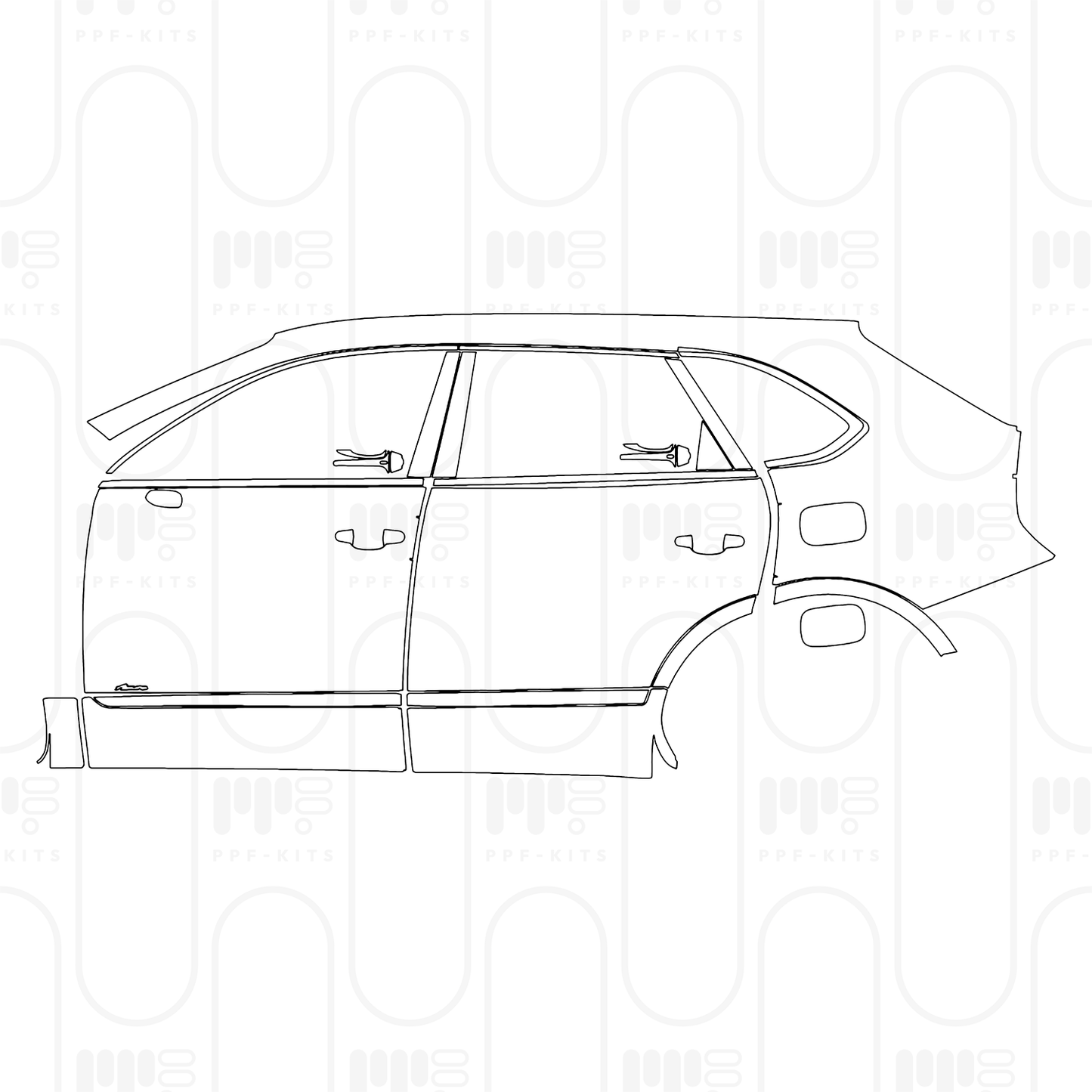 Pre-Cut PPF Bentley Bentayga Standard Wheelbase Azure 2025