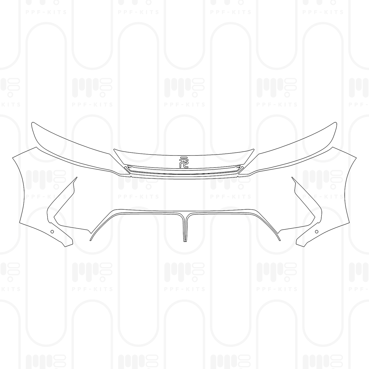 PPF prédécoupé BYD Yuan UP Base 2025