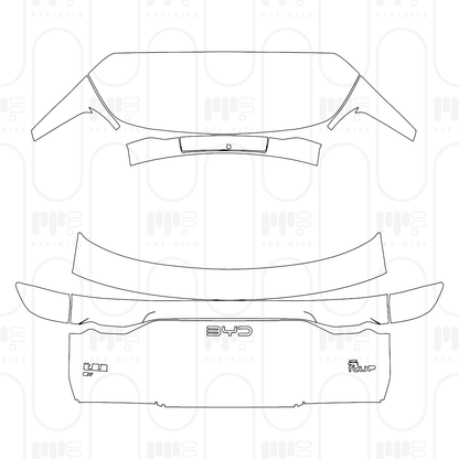 PPF prédécoupé BYD Yuan UP Base 2025