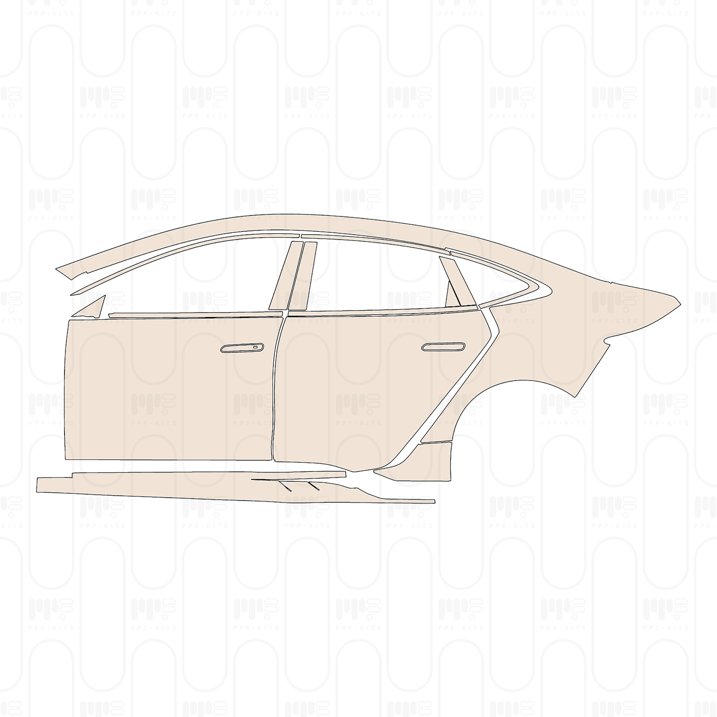 PPF prédécoupé BYD Seal 2025