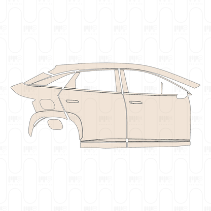 PPF prédécoupé BYD Sealion 7 EV 2025