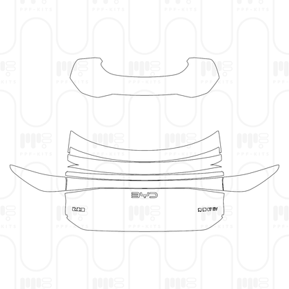 PPF prédécoupé BYD Sealion 7 EV 2025