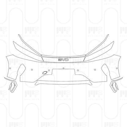 PPF prédécoupé BYD Sealion 05 (CN) DM-i Intelligent driving version 2025