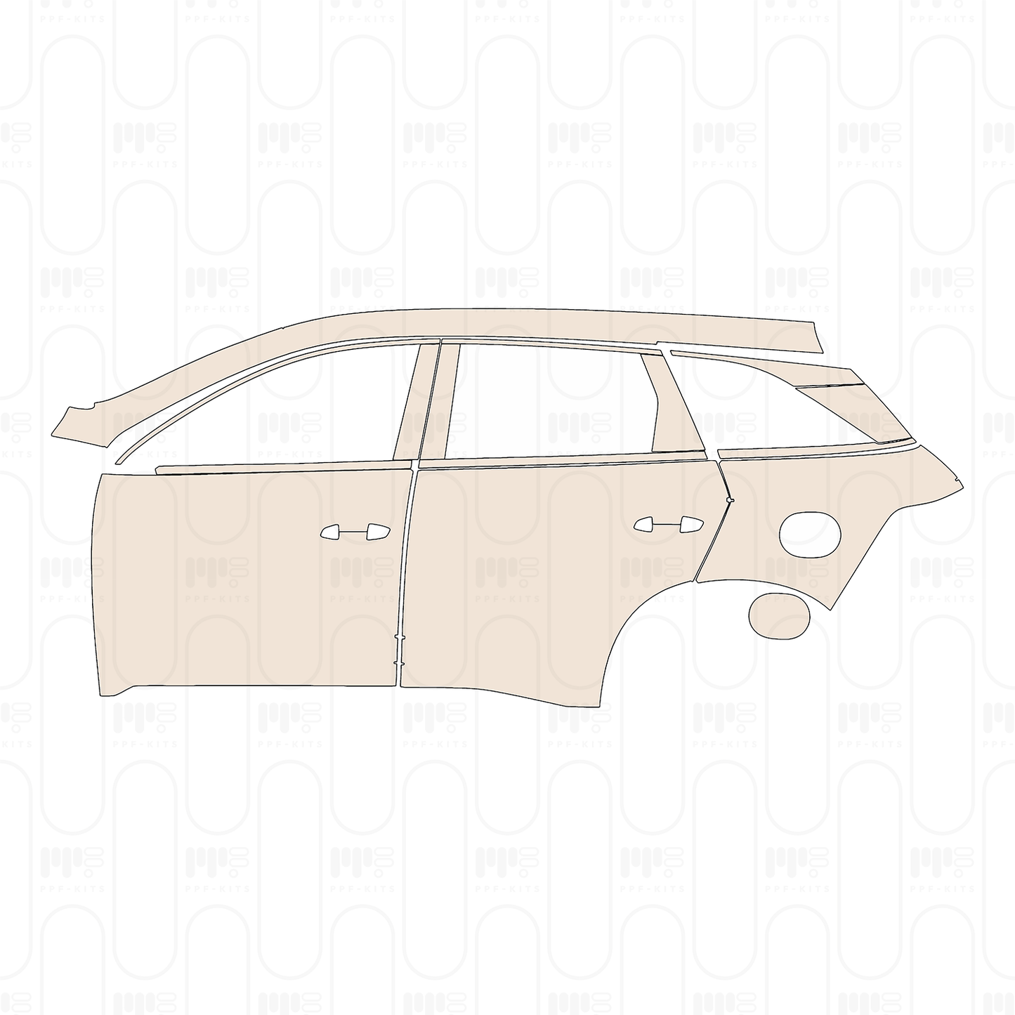 PPF prédécoupé BYD Sealion 05 (CN) DM-i Intelligent driving version 2025