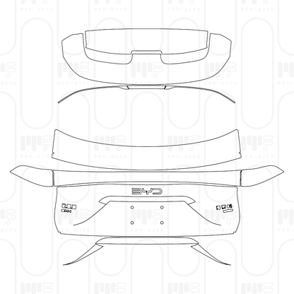 PPF prédécoupé BYD Sealion 05 (CN) DM-i Intelligent driving version 2025