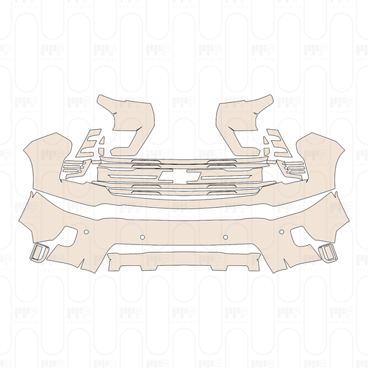 PPF prédécoupé Chevrolet Silverado HD 2500 HD LTZ 2025