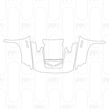 PPF prédécoupé Chevrolet Silverado HD 2500 HD Custom 2025