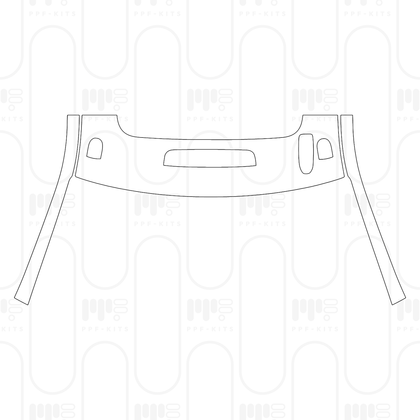 PPF prédécoupé Chevrolet Silverado HD 2500 HD Custom 2025