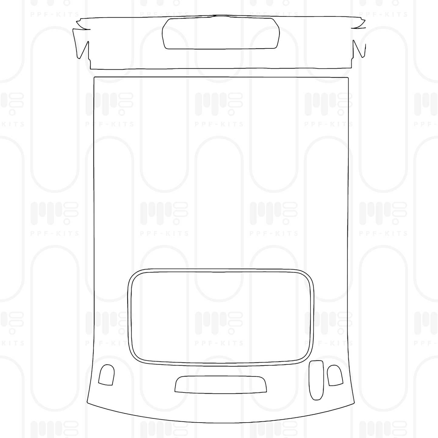 PPF prédécoupé Chevrolet Silverado HD 2500 HD Custom 2025