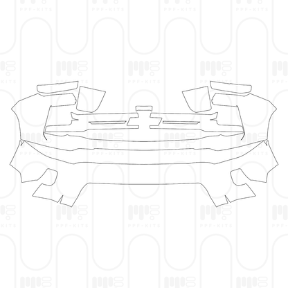 PPF prédécoupé Chevrolet Silverado HD 2500 HD Custom 2025