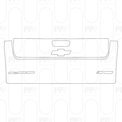 PPF prédécoupé Chevrolet Silverado HD 2500 HD ZR2 2025