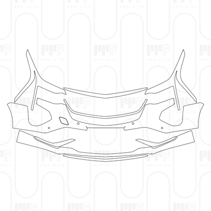 PPF prédécoupé Cadillac CT4 Sport 2025