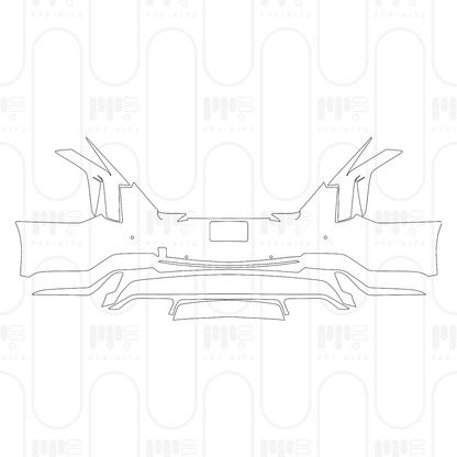 PPF prédécoupé Cadillac CT4 Sport 2025