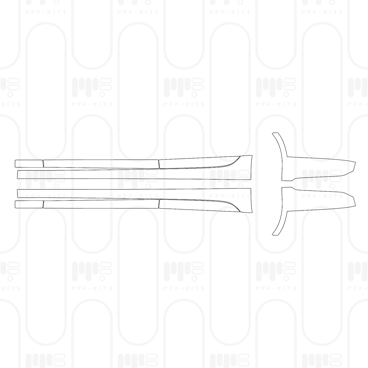 PPF prédécoupé Cadillac CT6 2025