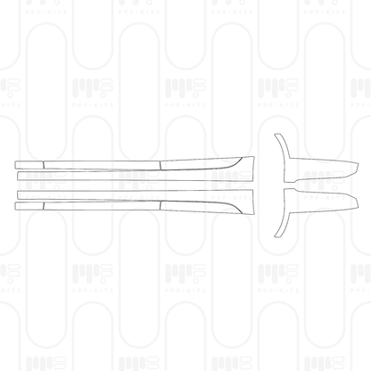 PPF prédécoupé Cadillac CT6 2025