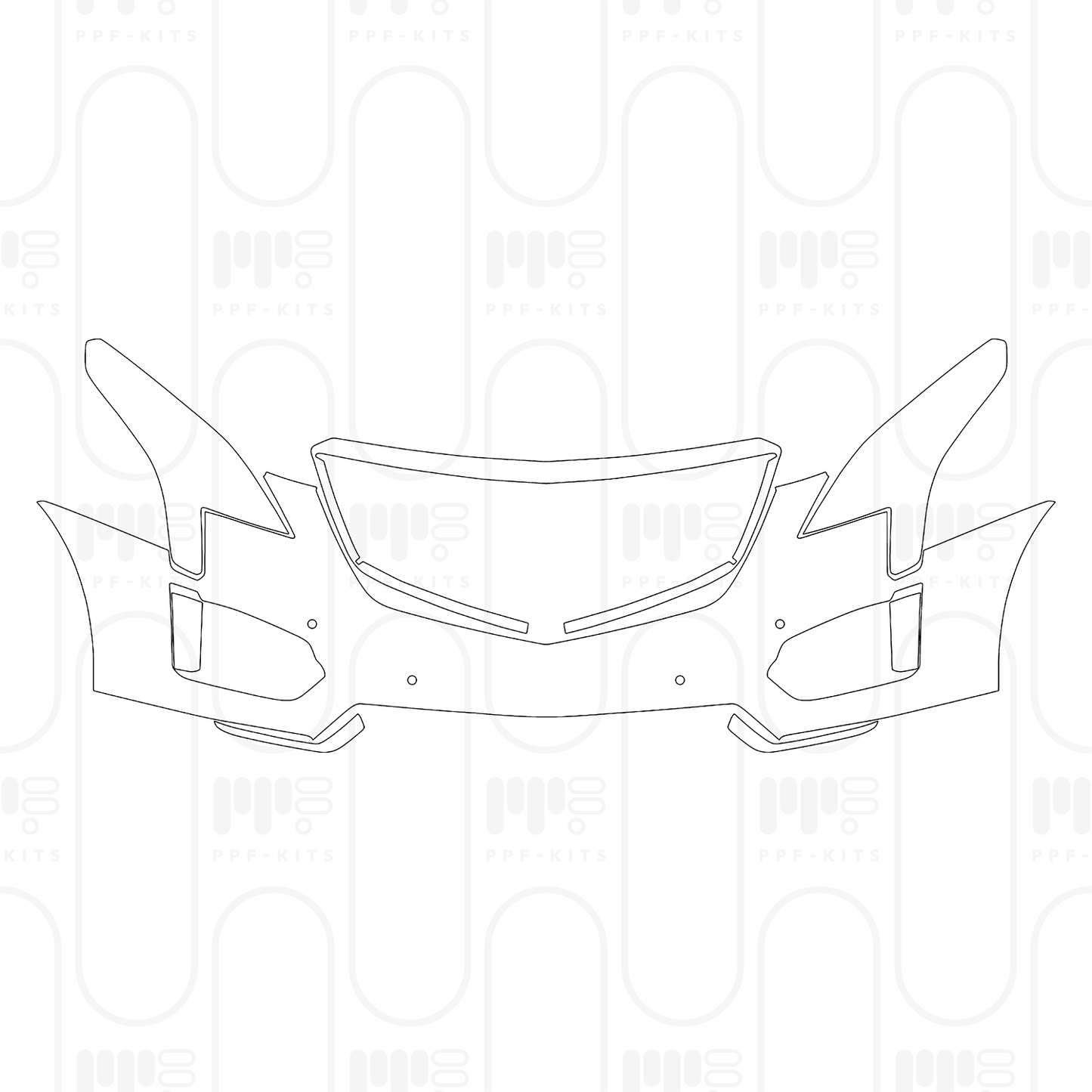 PPF prédécoupé Cadillac XT5 (US) 2025