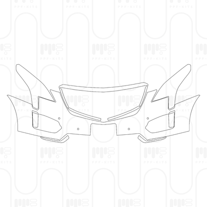 PPF prédécoupé Cadillac XT5 (US) 2025