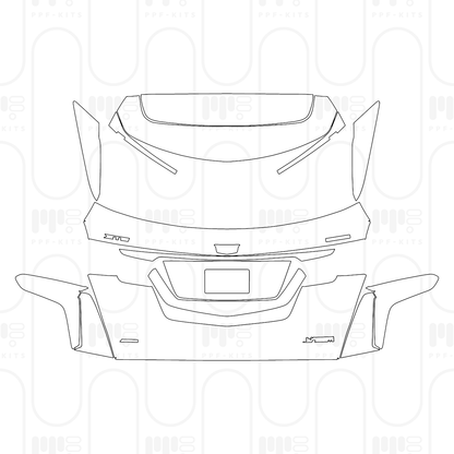 PPF prédécoupé Cadillac XT5 (US) 2025