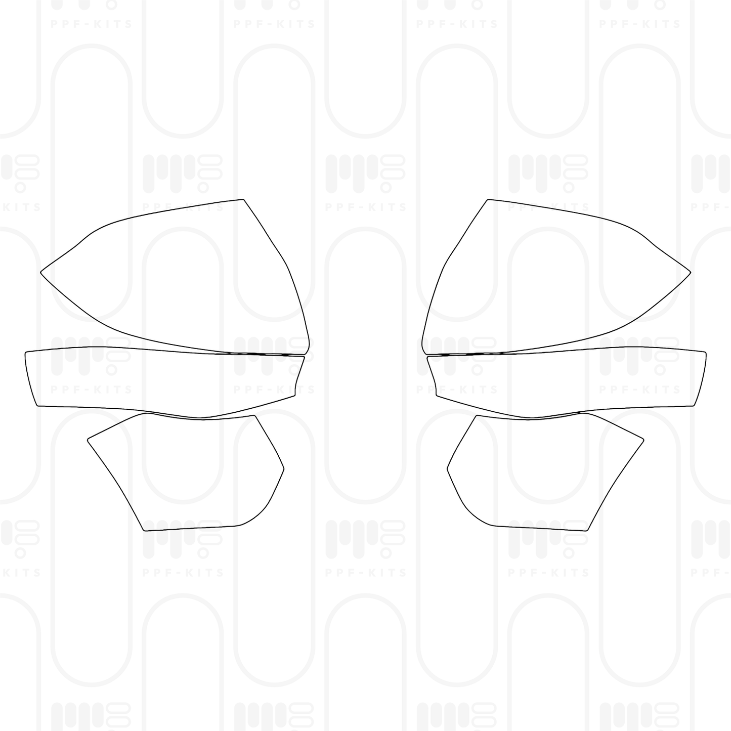 PPF prédécoupé Cadillac XT5 (US) 2025