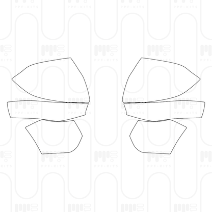 PPF prédécoupé Cadillac XT5 (US) 2025