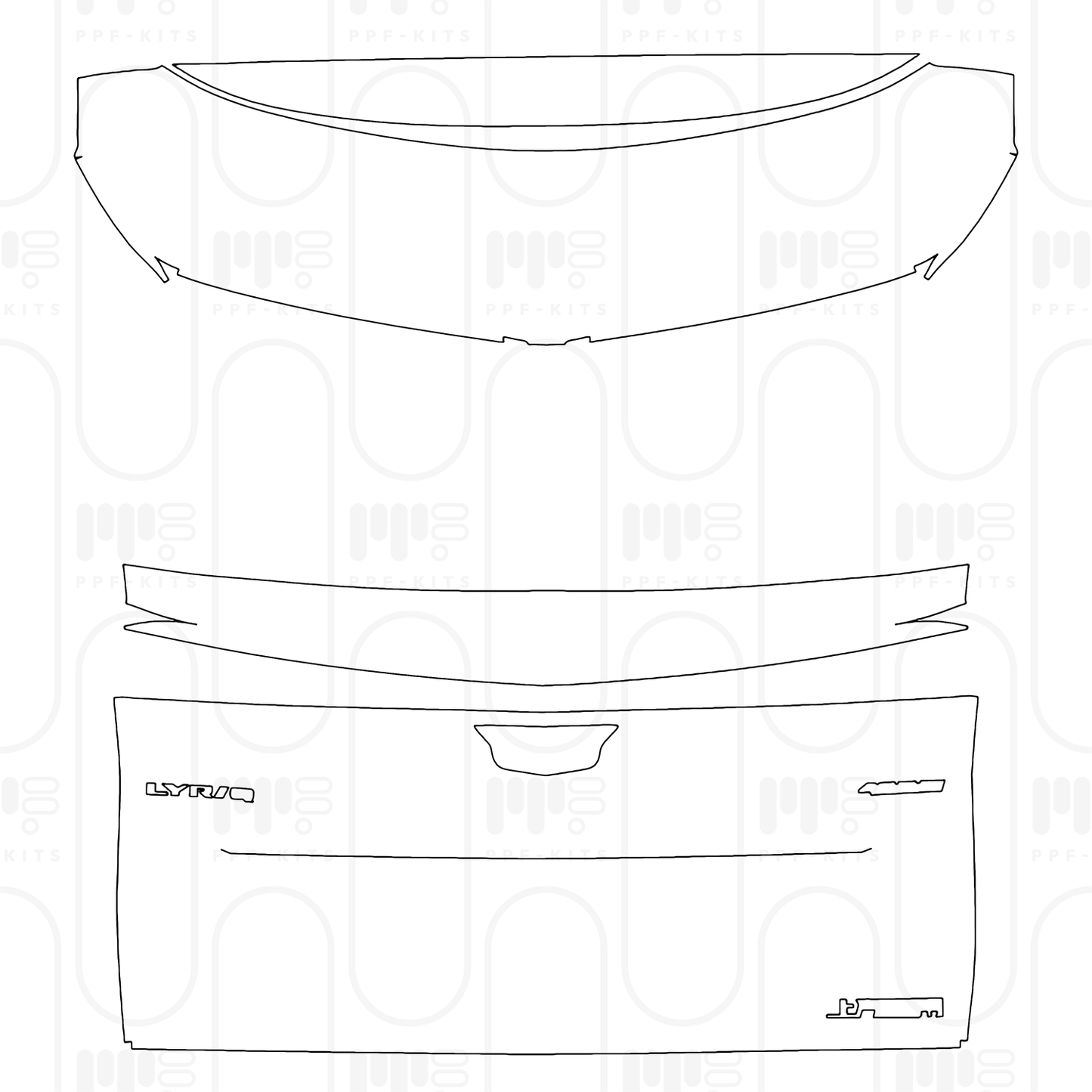 PPF prédécoupé Cadillac LYRIQ 2025