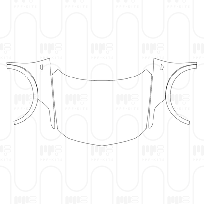 PPF prédécoupé Cadillac XT5 (CN) 2025