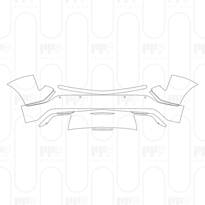 PPF prédécoupé Cadillac XT5 (CN) 2025