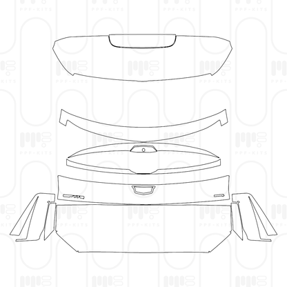 PPF prédécoupé Cadillac OPTIQ 2026