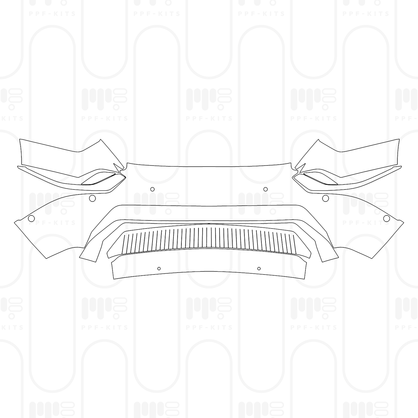 PPF prédécoupé Cadillac OPTIQ 2026