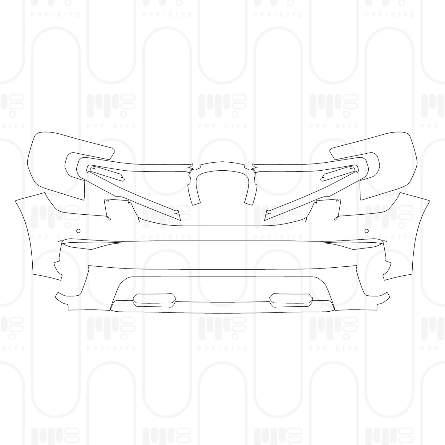 PPF prédécoupé Ford Everest Trend 2025