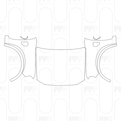 PPF prédécoupé Ford Everest Wildtrak 2025