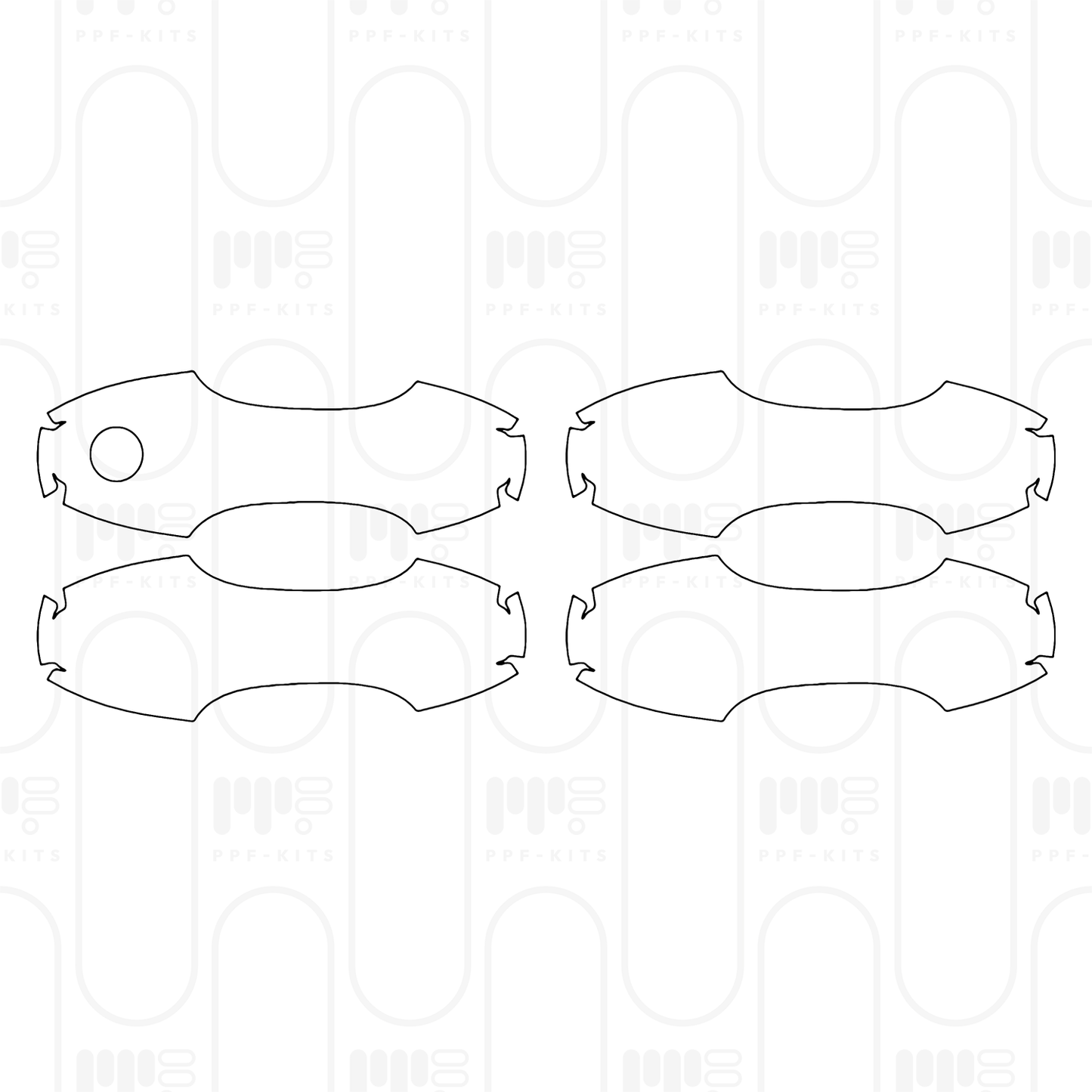 PPF prédécoupé Ford Everest Wildtrak 2025