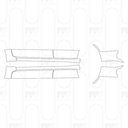 PPF prédécoupé Ford Everest Wildtrak 2025