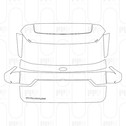PPF prédécoupé Ford Everest Titanium 2025