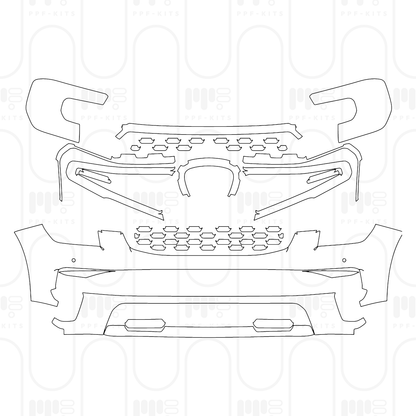 PPF prédécoupé Ford Everest Sport 2025
