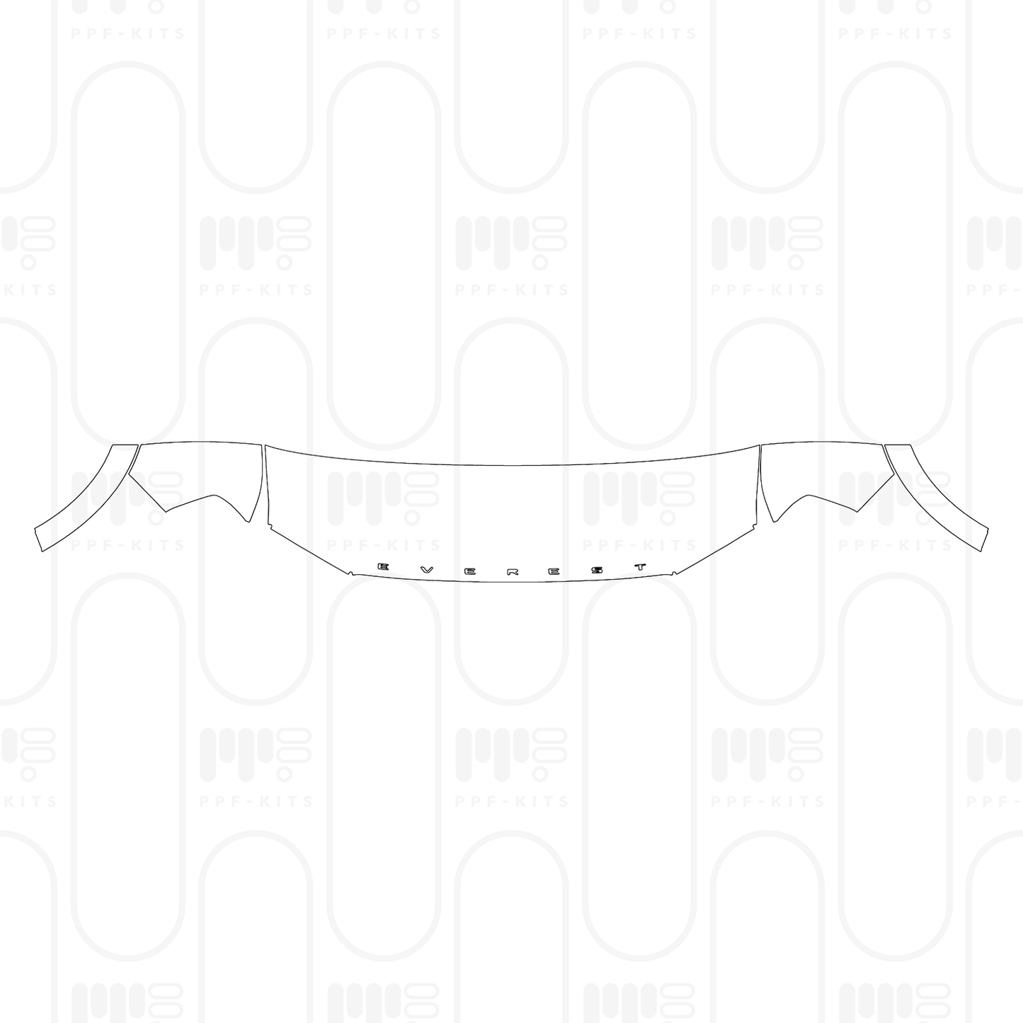 PPF prédécoupé Ford Everest Sport 2025