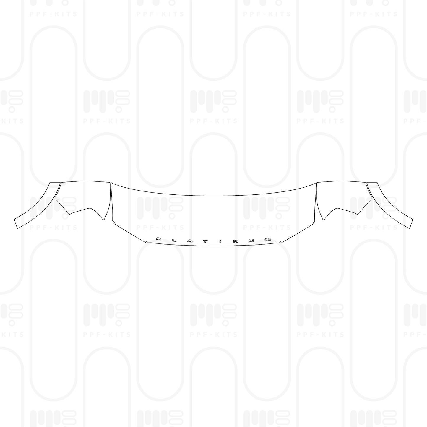 PPF prédécoupé Ford Everest Platinum 2025