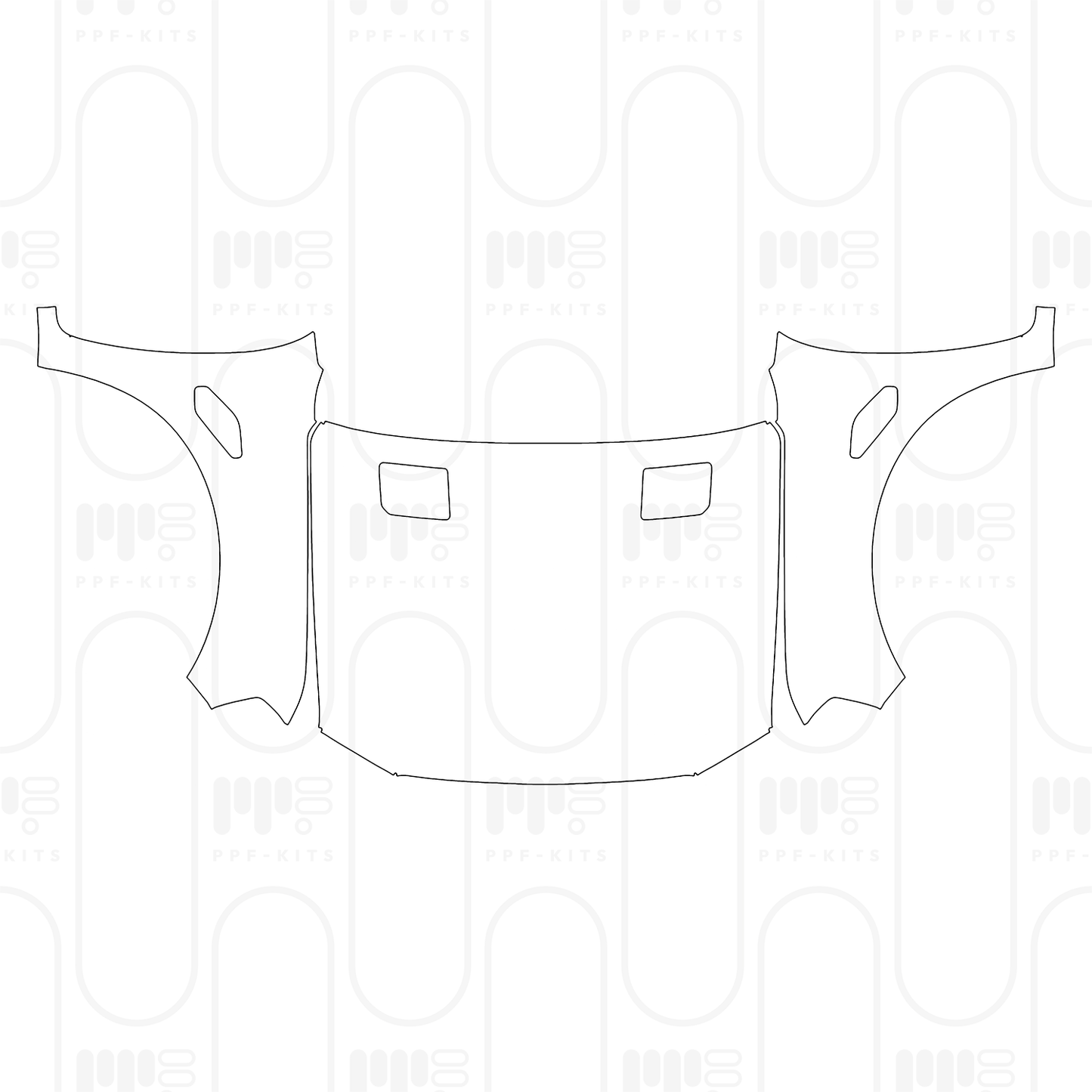 PPF prédécoupé Ford Ranger (US) Raptor 2025