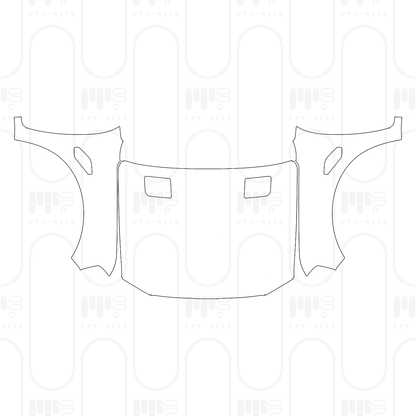 PPF prédécoupé Ford Ranger (US) Raptor 2025