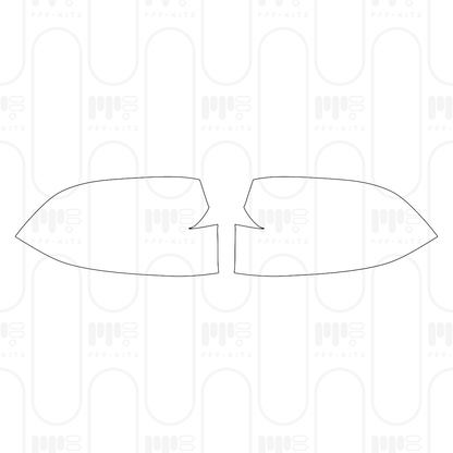 PPF prédécoupé Ford Ranger (US) XLT SUPERCREW 2025