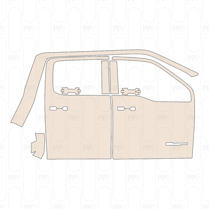 PPF prédécoupé Ford Super Duty F-250 Crew Cab King Ranch 2025